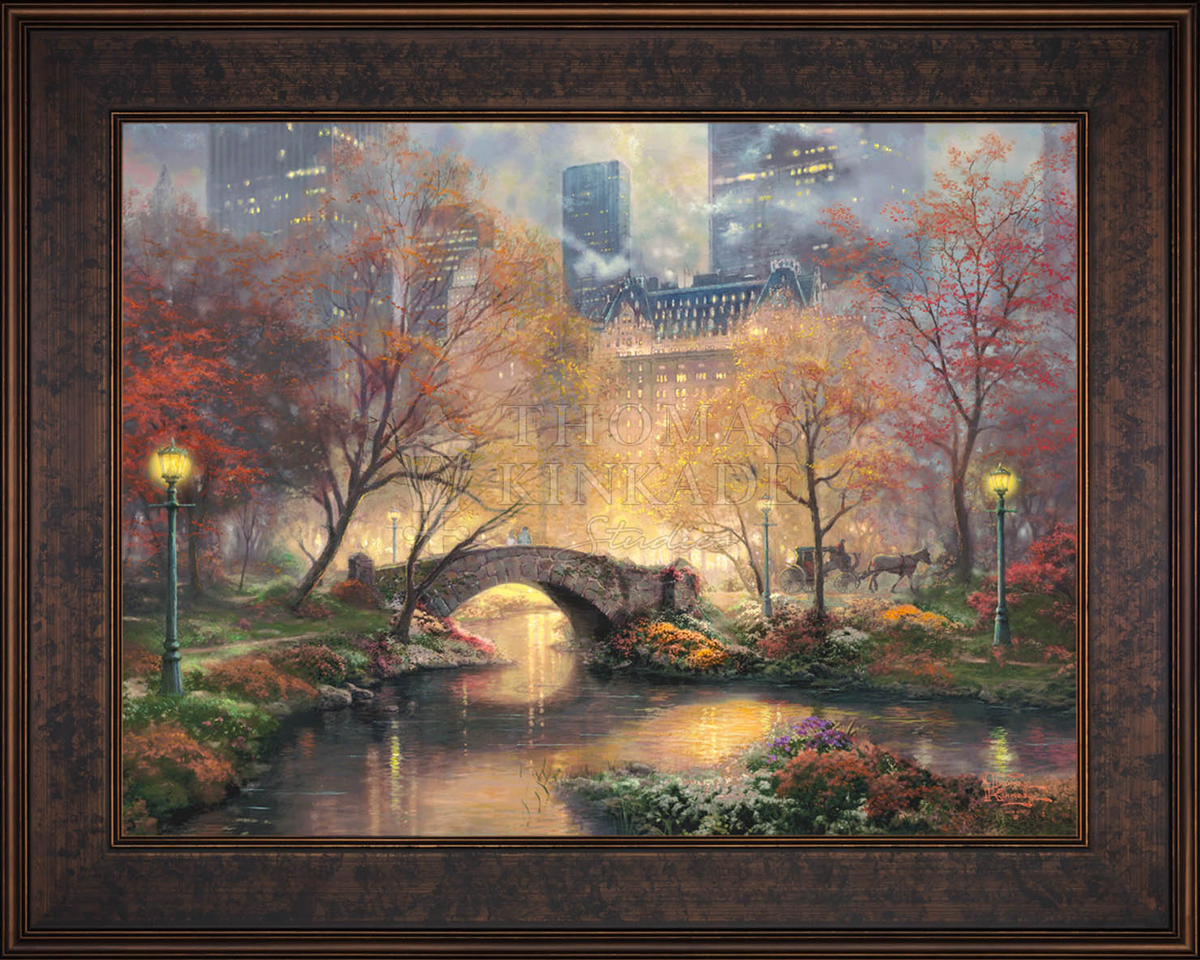 Central Park in the Fall - Limited Edition Canvas