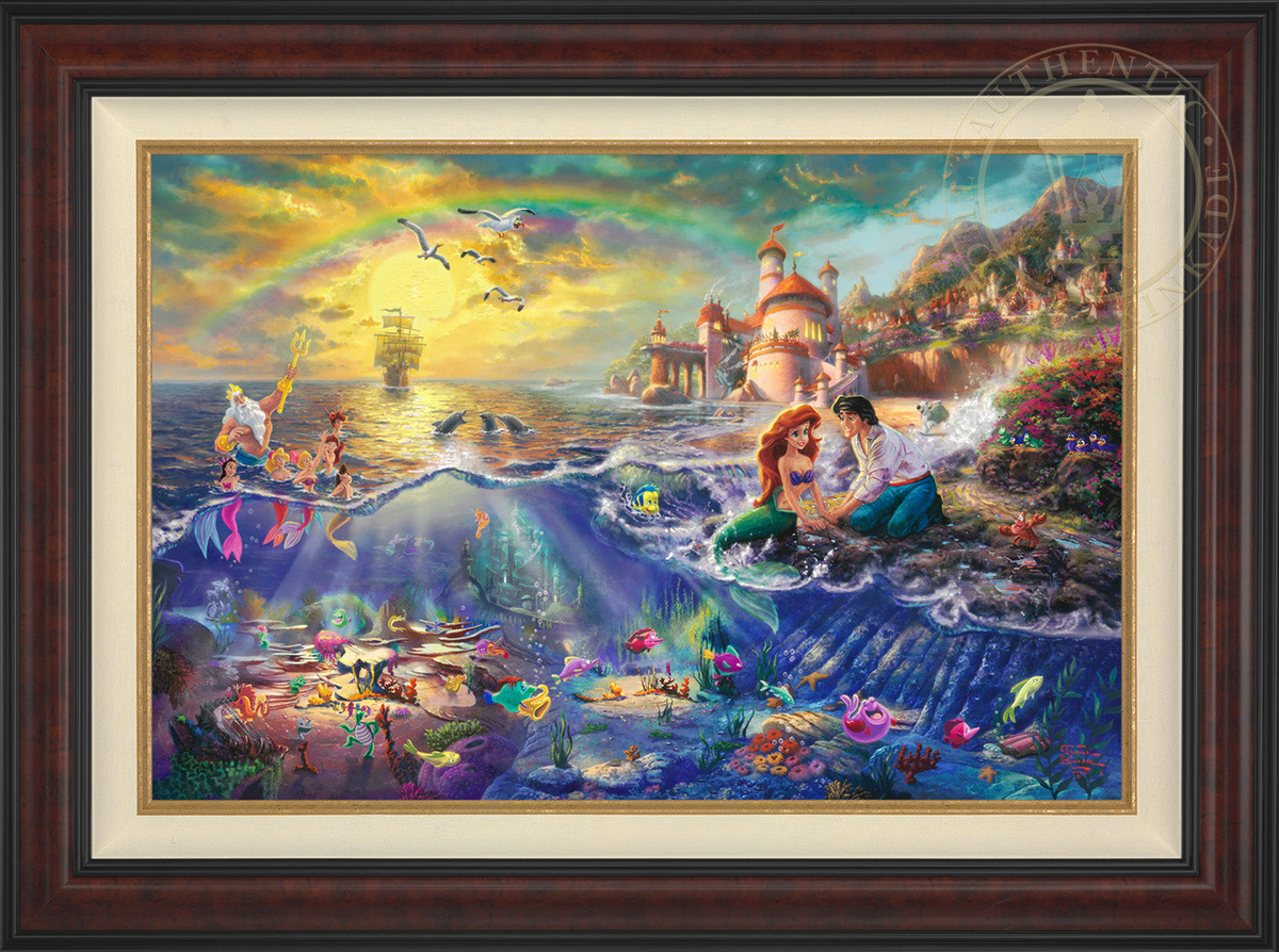 Disney The Little Mermaid - Limited Edition Canvas
