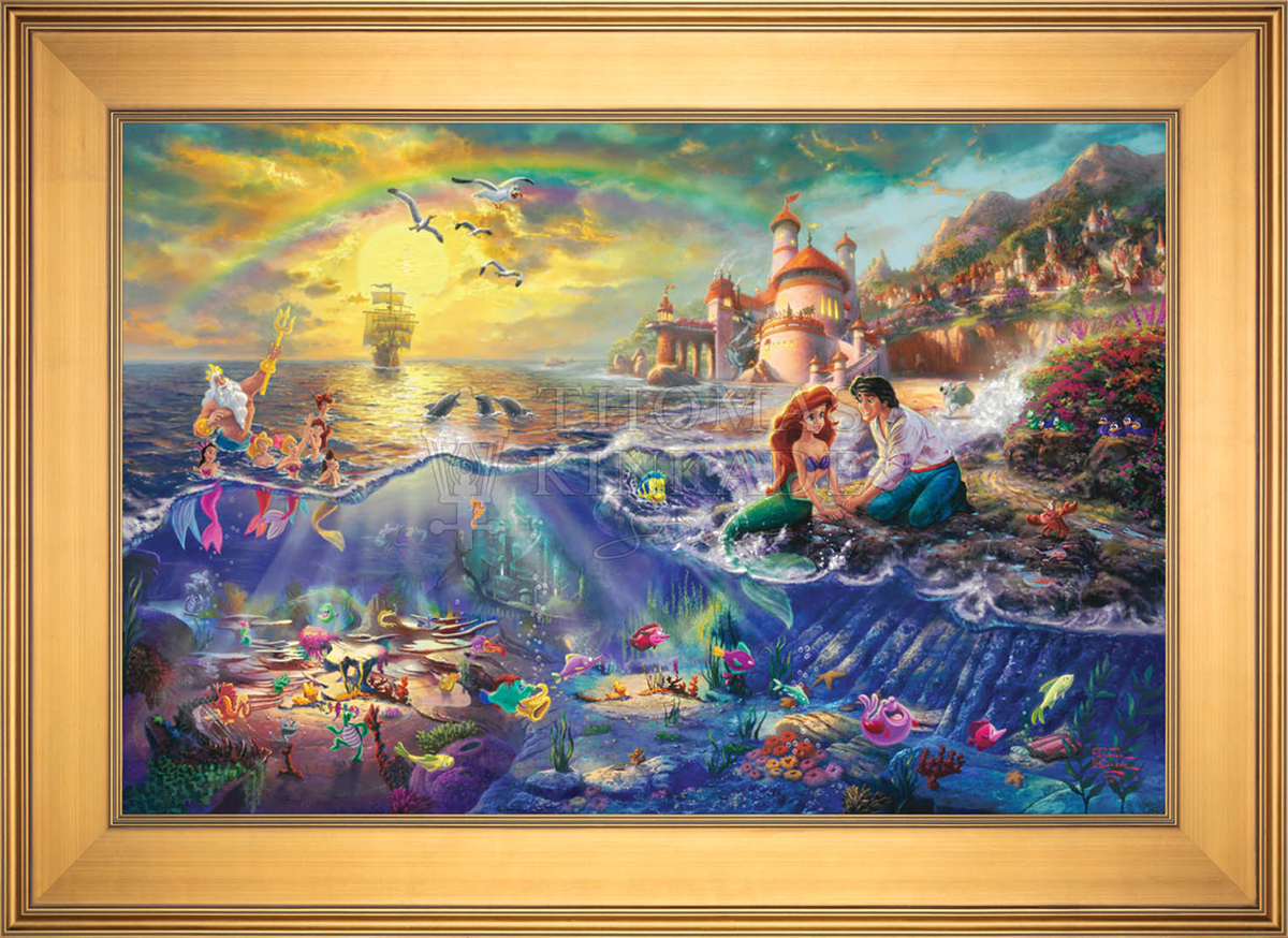 Disney The Little Mermaid - Limited Edition Canvas