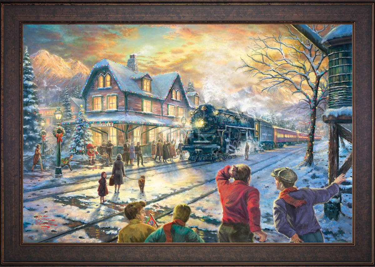 All Aboard for Christmas - Limited Edition Canvas