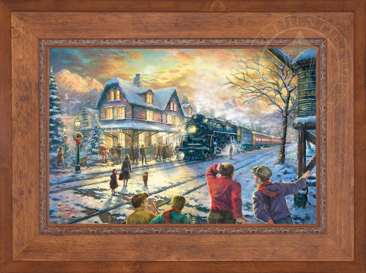 All Aboard for Christmas - Limited Edition Canvas