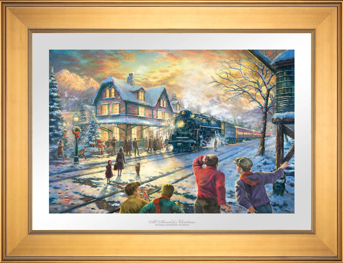 All Aboard for Christmas - Limited Edition Paper