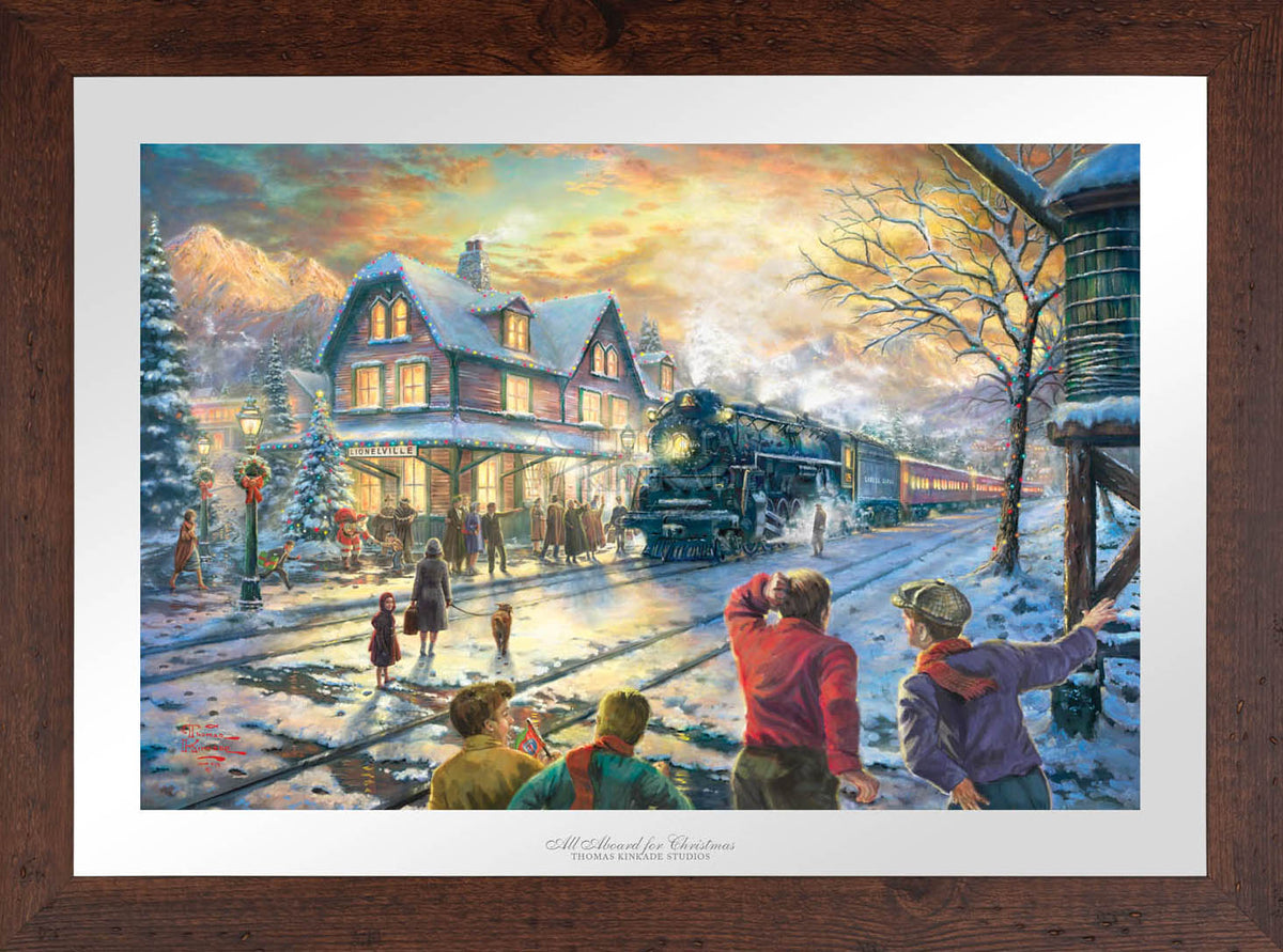 All Aboard for Christmas - Limited Edition Paper