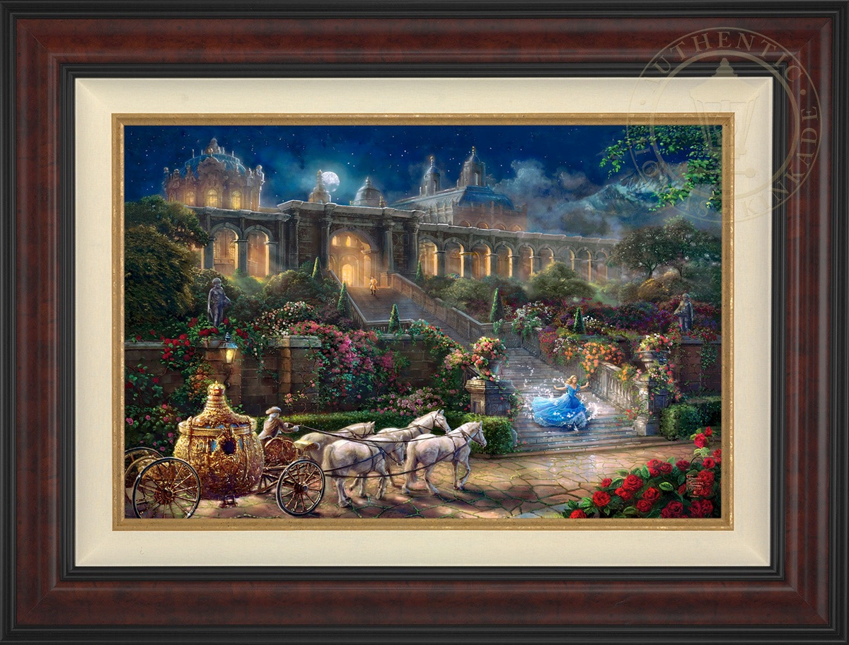 Disney Clock Strikes Midnight - Limited Edition Canvas