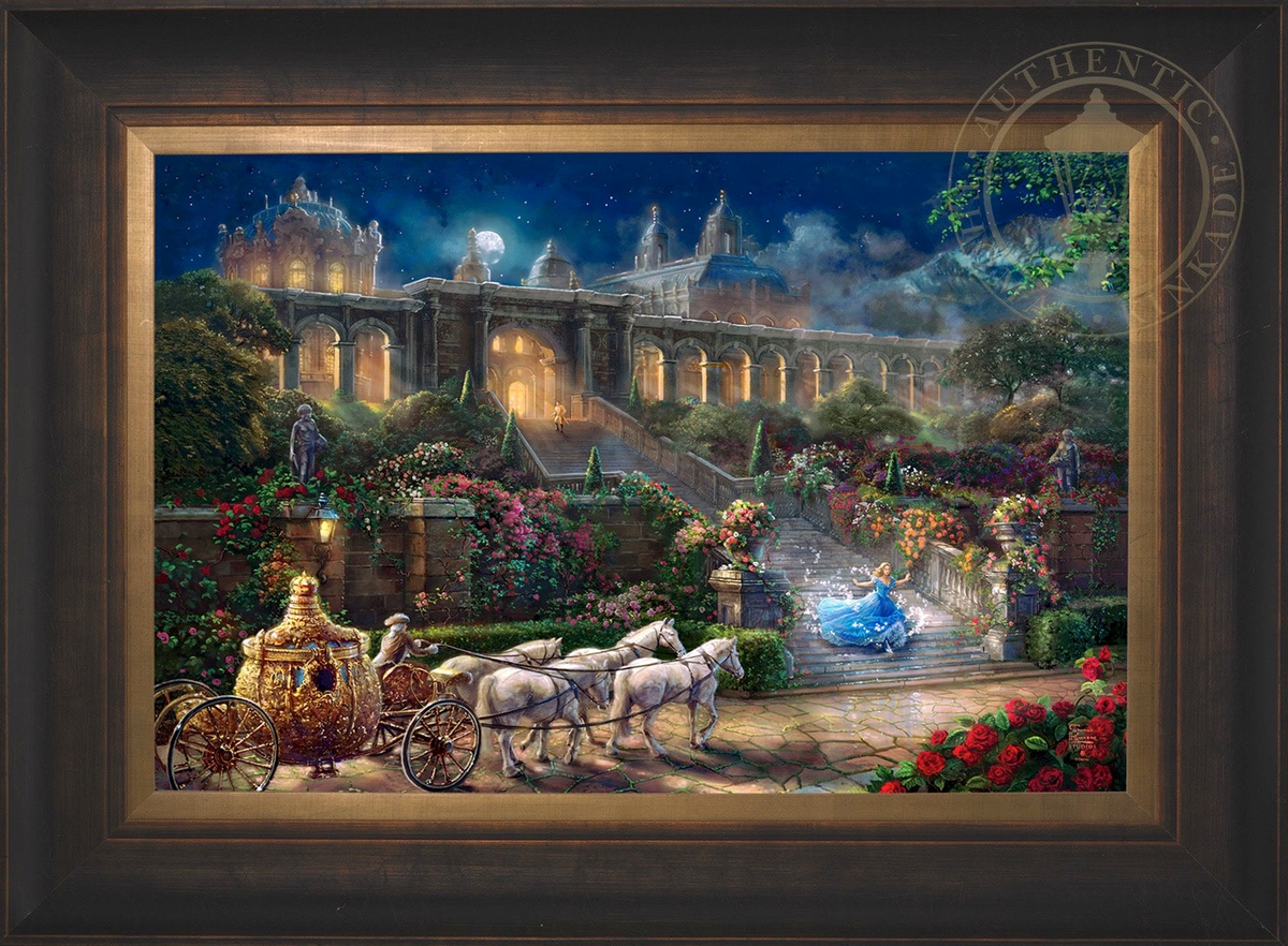 Disney Clock Strikes Midnight - Limited Edition Canvas