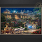Disney Clock Strikes Midnight - Limited Edition Canvas