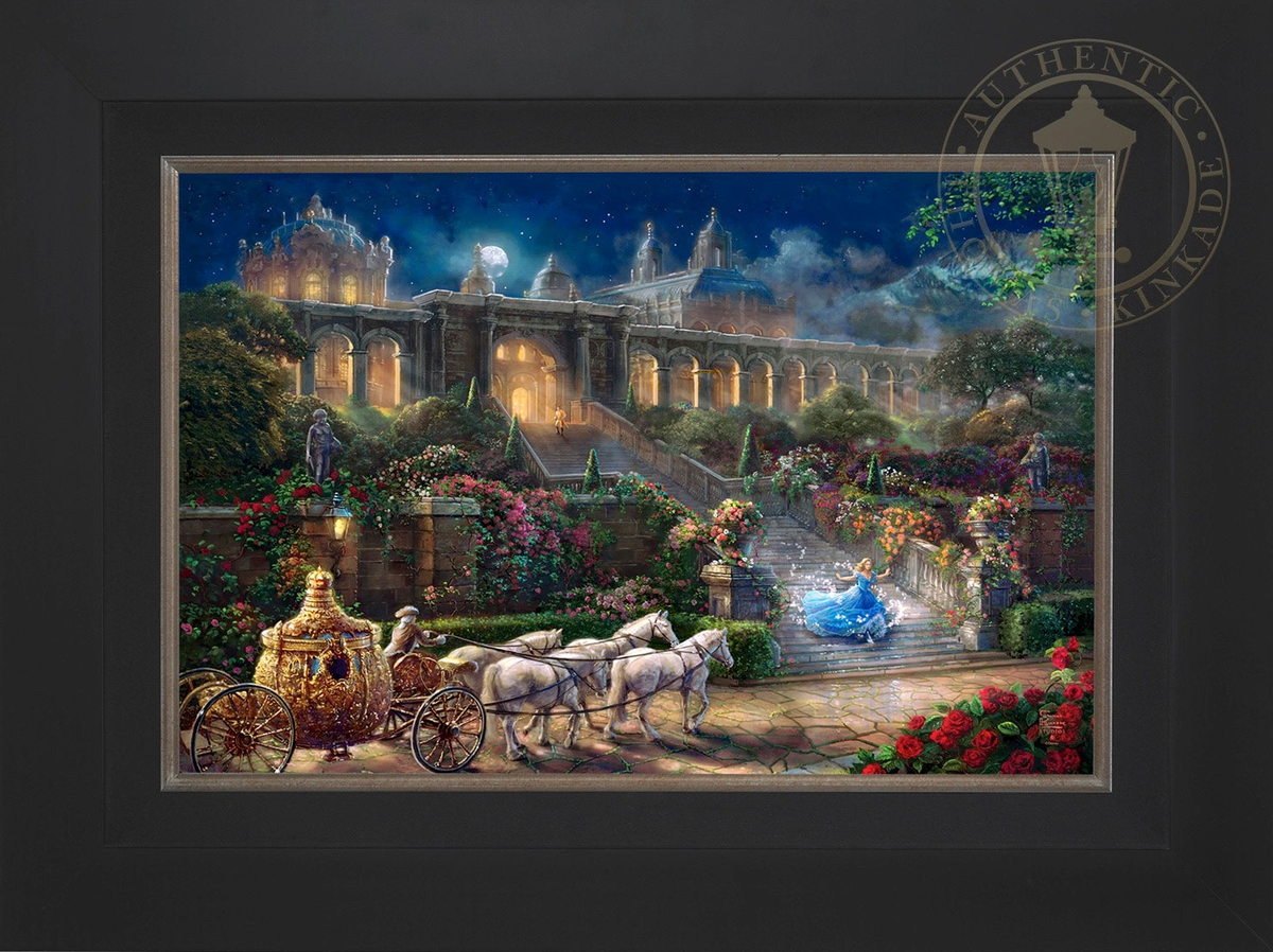 Disney Clock Strikes Midnight - Limited Edition Canvas
