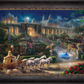 Disney Clock Strikes Midnight - Limited Edition Canvas