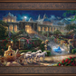 Disney Clock Strikes Midnight - Limited Edition Canvas