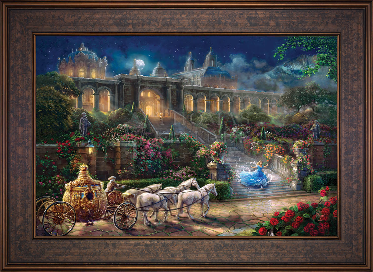 Disney Clock Strikes Midnight - Limited Edition Canvas