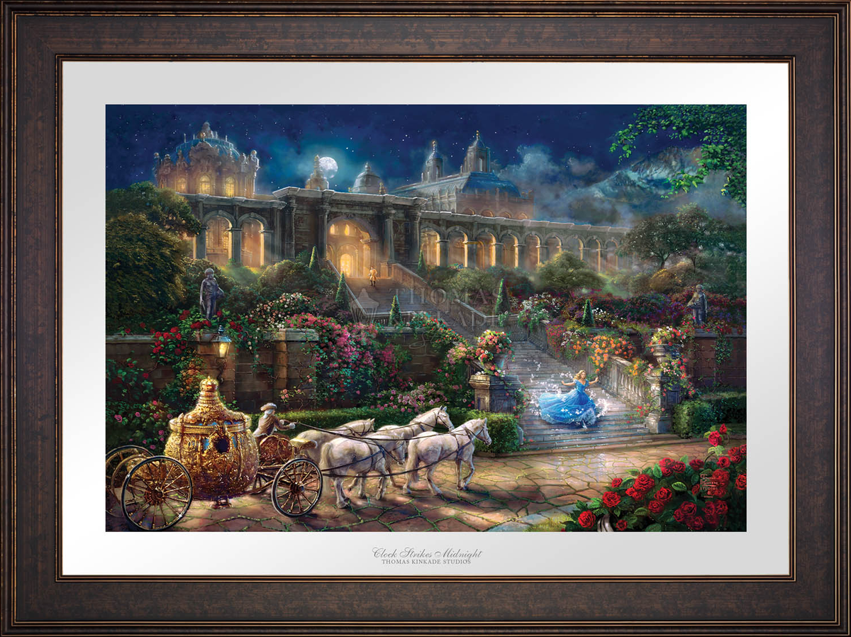 Disney Clock Strikes Midnight - Limited Edition Paper