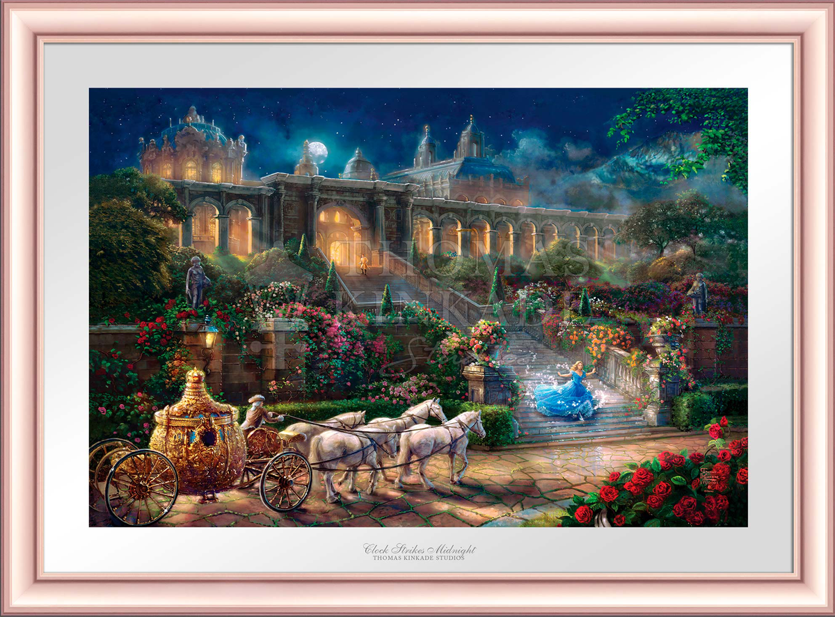 Disney Clock Strikes Midnight - Limited Edition Paper