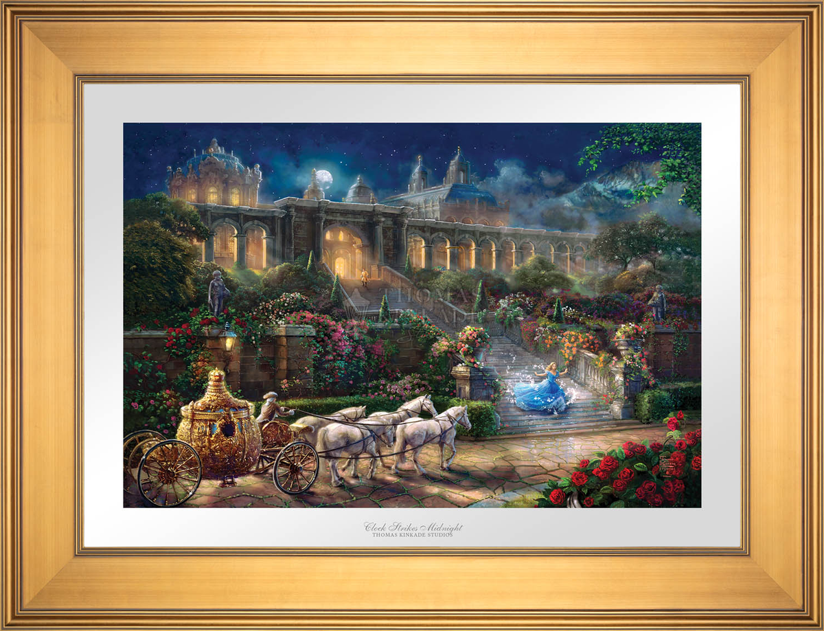 Disney Clock Strikes Midnight - Limited Edition Paper