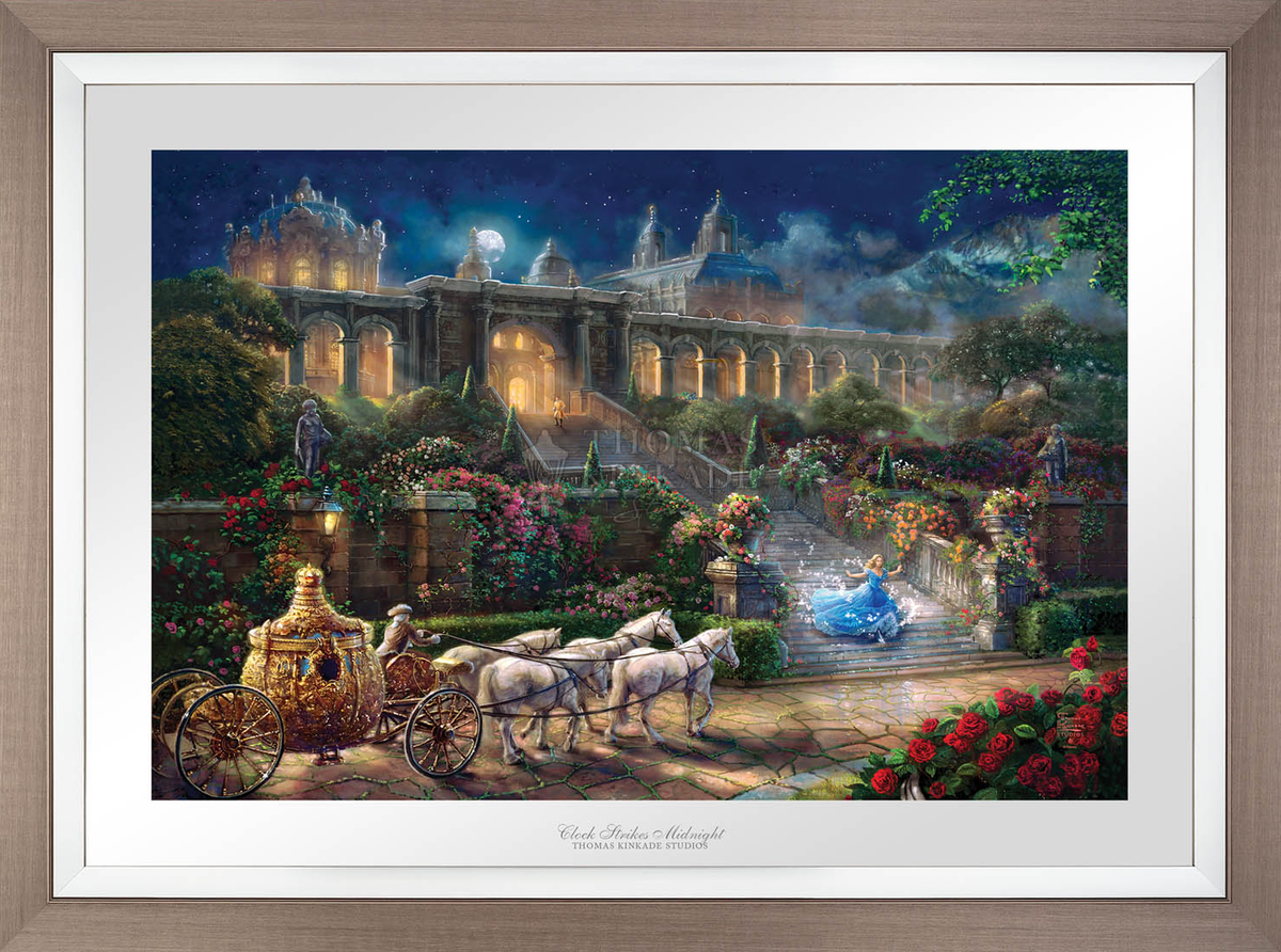 Disney Clock Strikes Midnight - Limited Edition Paper