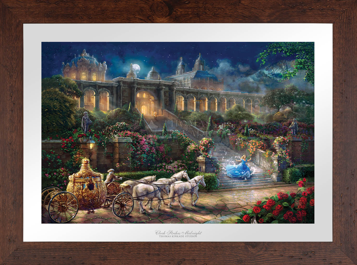 Disney Clock Strikes Midnight - Limited Edition Paper