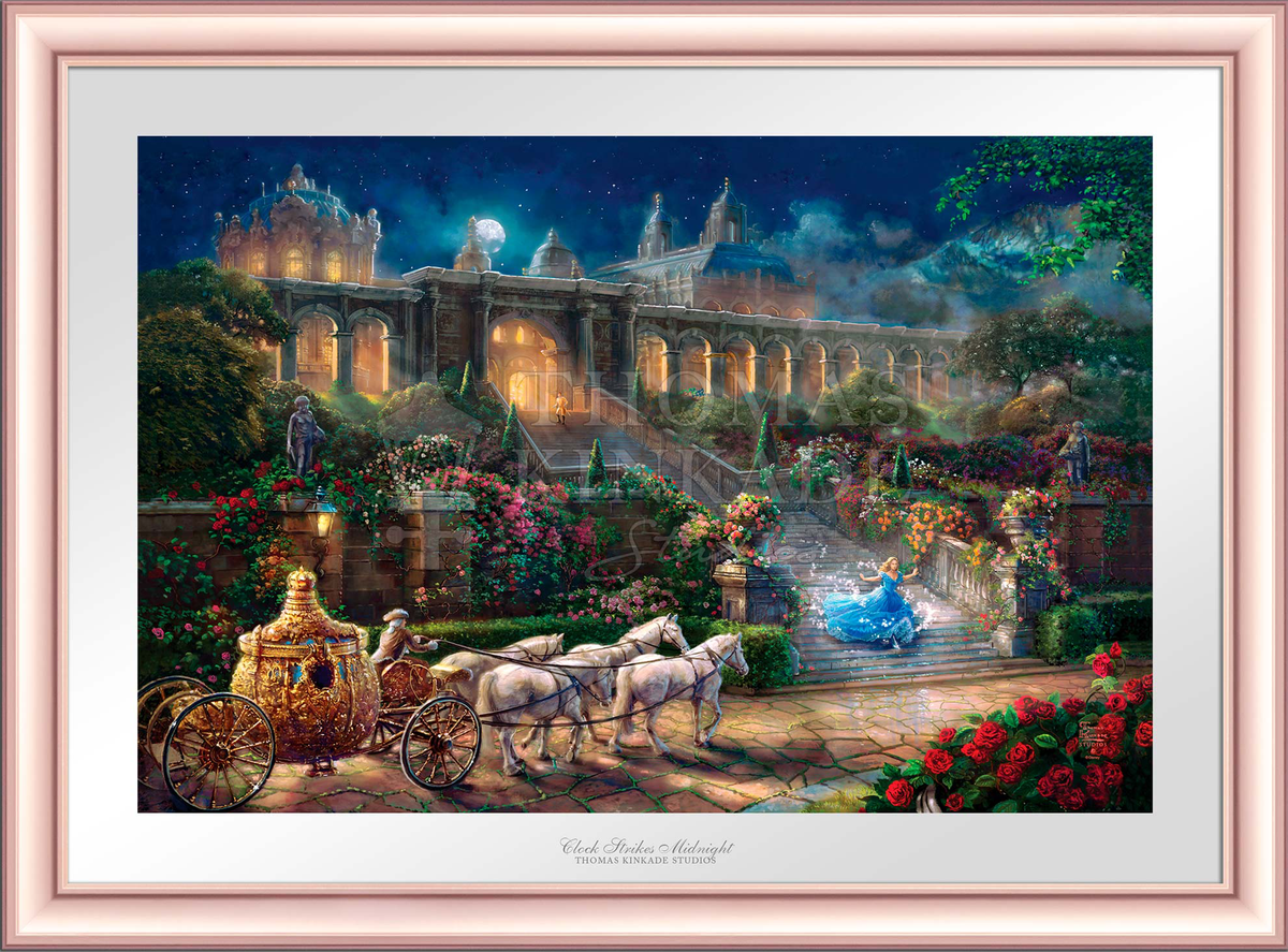 Disney Clock Strikes Midnight - Limited Edition Paper