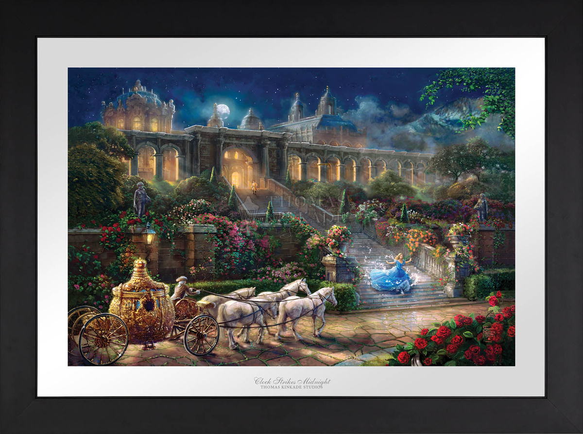 Disney Clock Strikes Midnight - Limited Edition Paper
