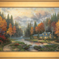 Evening at Autumn Lake - Limited Edition Canvas