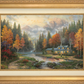 Evening at Autumn Lake - Limited Edition Canvas