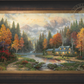 Evening at Autumn Lake - Limited Edition Canvas