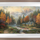 Evening at Autumn Lake - Limited Edition Paper