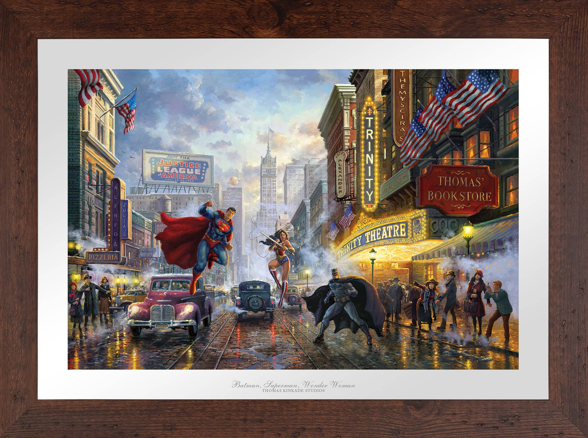 Batman™, Superman™, and Wonder Woman™: The Trinity I - Limited Edition Paper