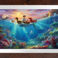 Disney The Little Mermaid Falling in Love - Limited Edition Paper