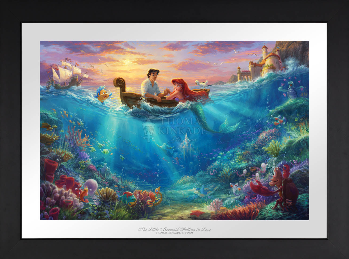 Disney The Little Mermaid Falling in Love - Limited Edition Paper