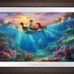 Disney The Little Mermaid Falling in Love - Limited Edition Paper