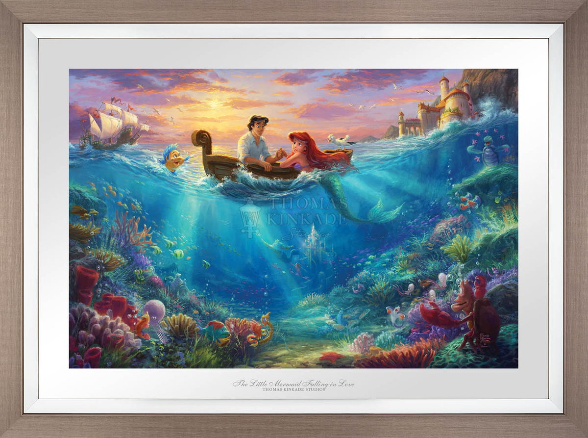 Disney The Little Mermaid Falling in Love - Limited Edition Paper