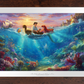 Disney The Little Mermaid Falling in Love - Limited Edition Paper