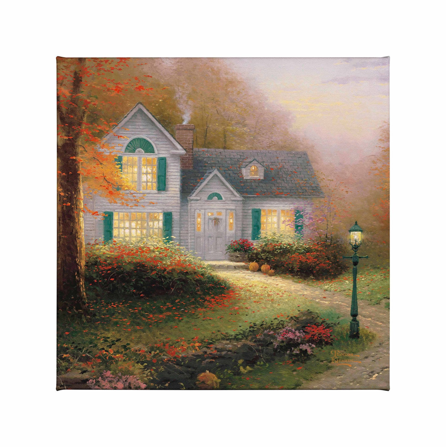 The Blessings of Autumn - 14" x 14" Gallery Wrapped Canvas
