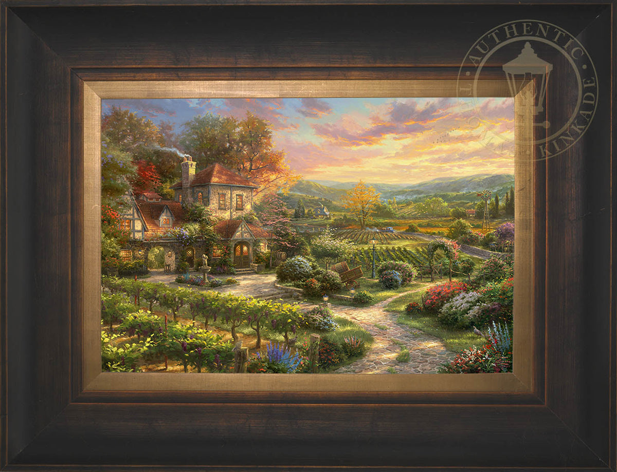 Wine Country Living - Limited Edition Canvas