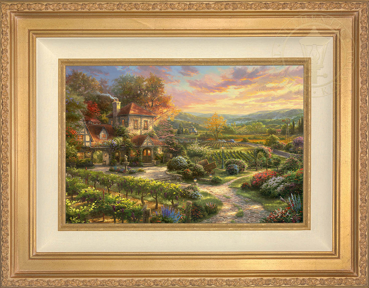 Wine Country Living - Limited Edition Canvas
