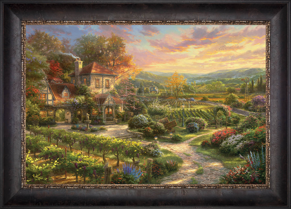 Wine Country Living - Limited Edition Canvas