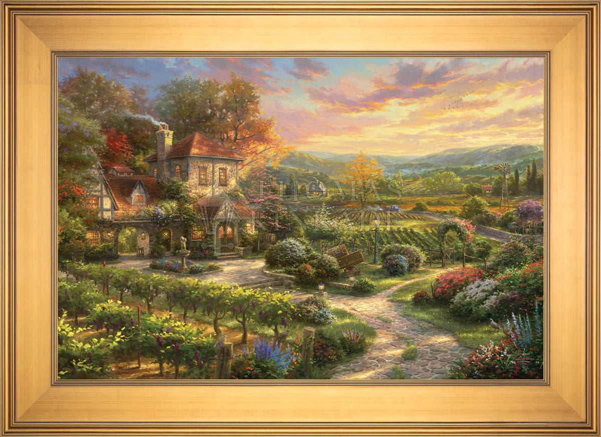 Wine Country Living - Limited Edition Canvas