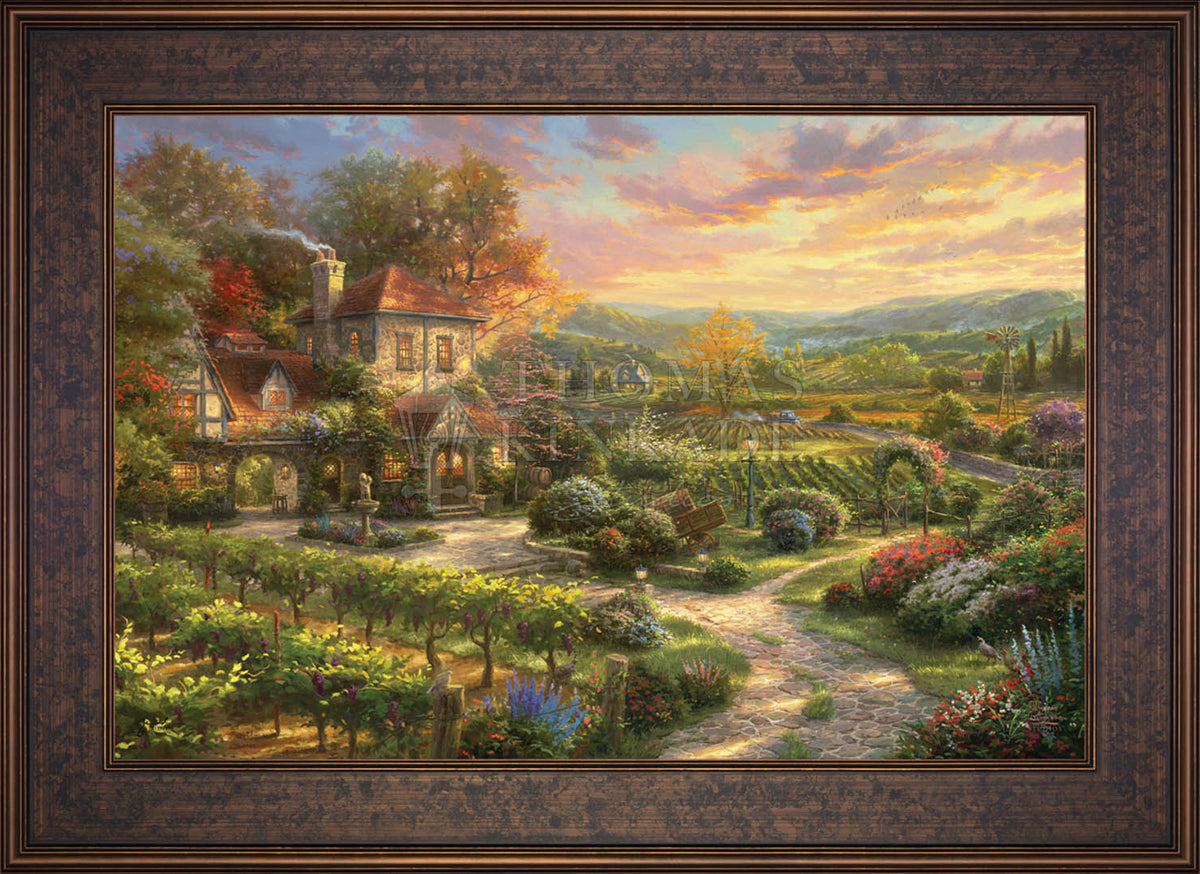 Wine Country Living - Limited Edition Canvas