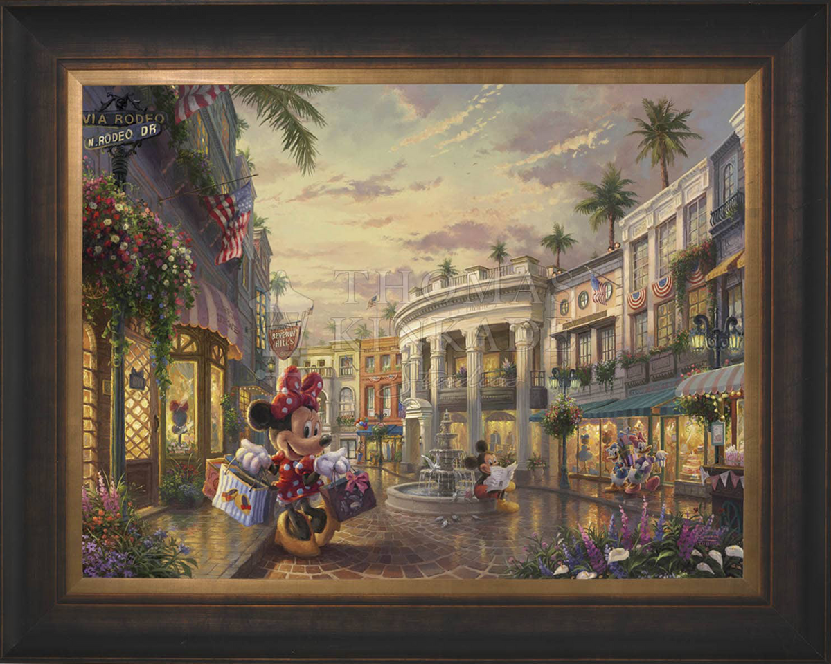 Disney Minnie Rocks the Dots on Rodeo Drive - Jewel Edition Art