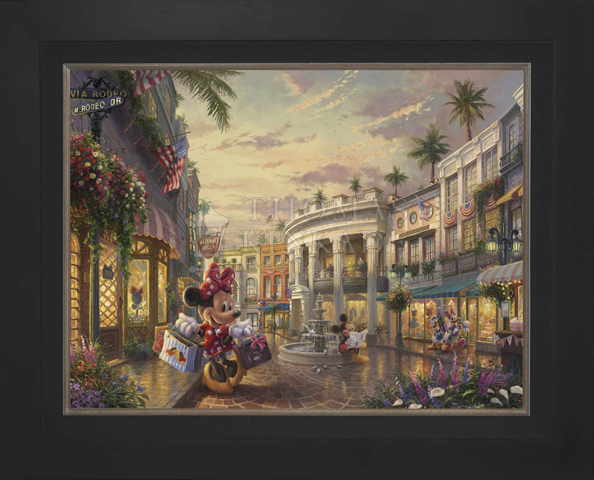Disney Minnie Rocks the Dots on Rodeo Drive - Jewel Edition Art