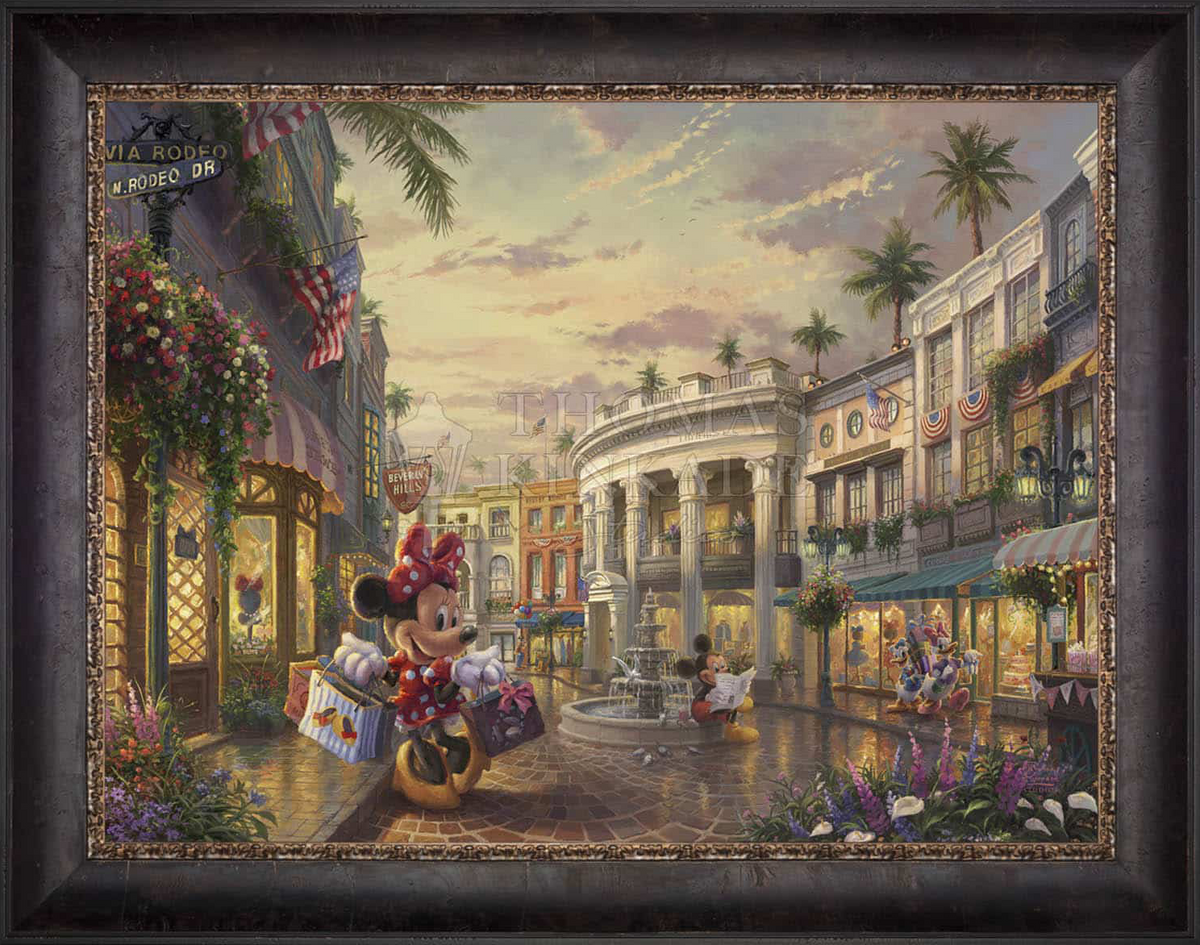 Disney Minnie Rocks the Dots on Rodeo Drive - Jewel Edition Art