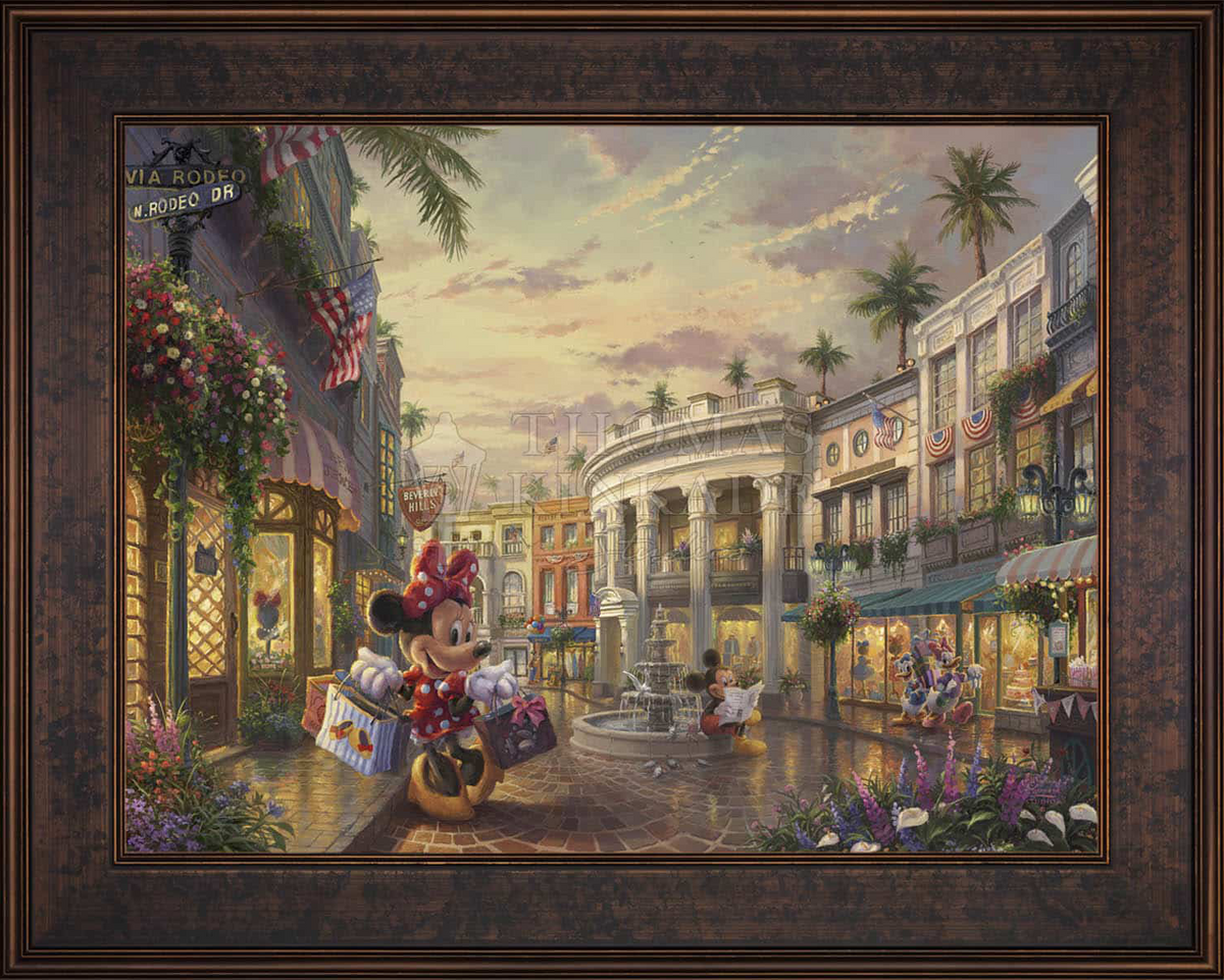 Disney Minnie Rocks the Dots on Rodeo Drive - Jewel Edition Art