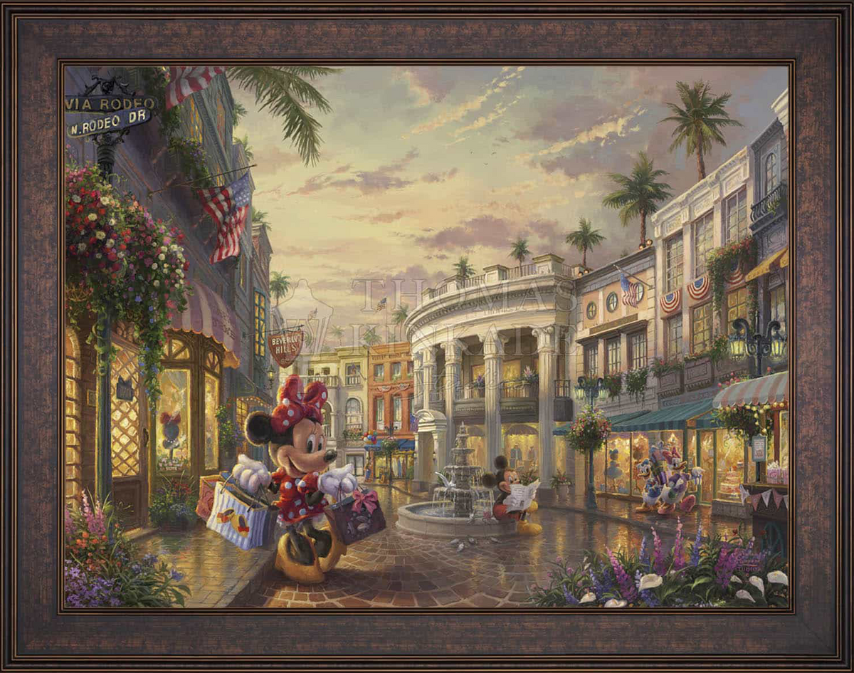 Disney Minnie Rocks the Dots on Rodeo Drive - Jewel Edition Art
