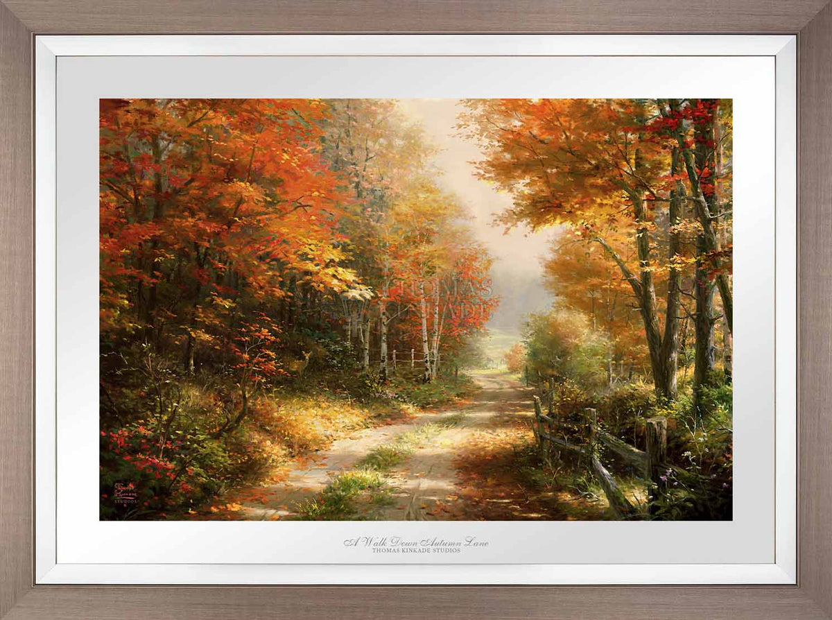 A Walk Down Autumn Lane - Limited Edition Paper