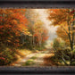 A Walk Down Autumn Lane - Limited Edition Canvas