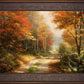 A Walk Down Autumn Lane - Limited Edition Canvas