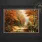 A Walk Down Autumn Lane - Limited Edition Canvas