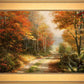 A Walk Down Autumn Lane - Limited Edition Canvas