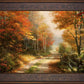 A Walk Down Autumn Lane - Limited Edition Canvas
