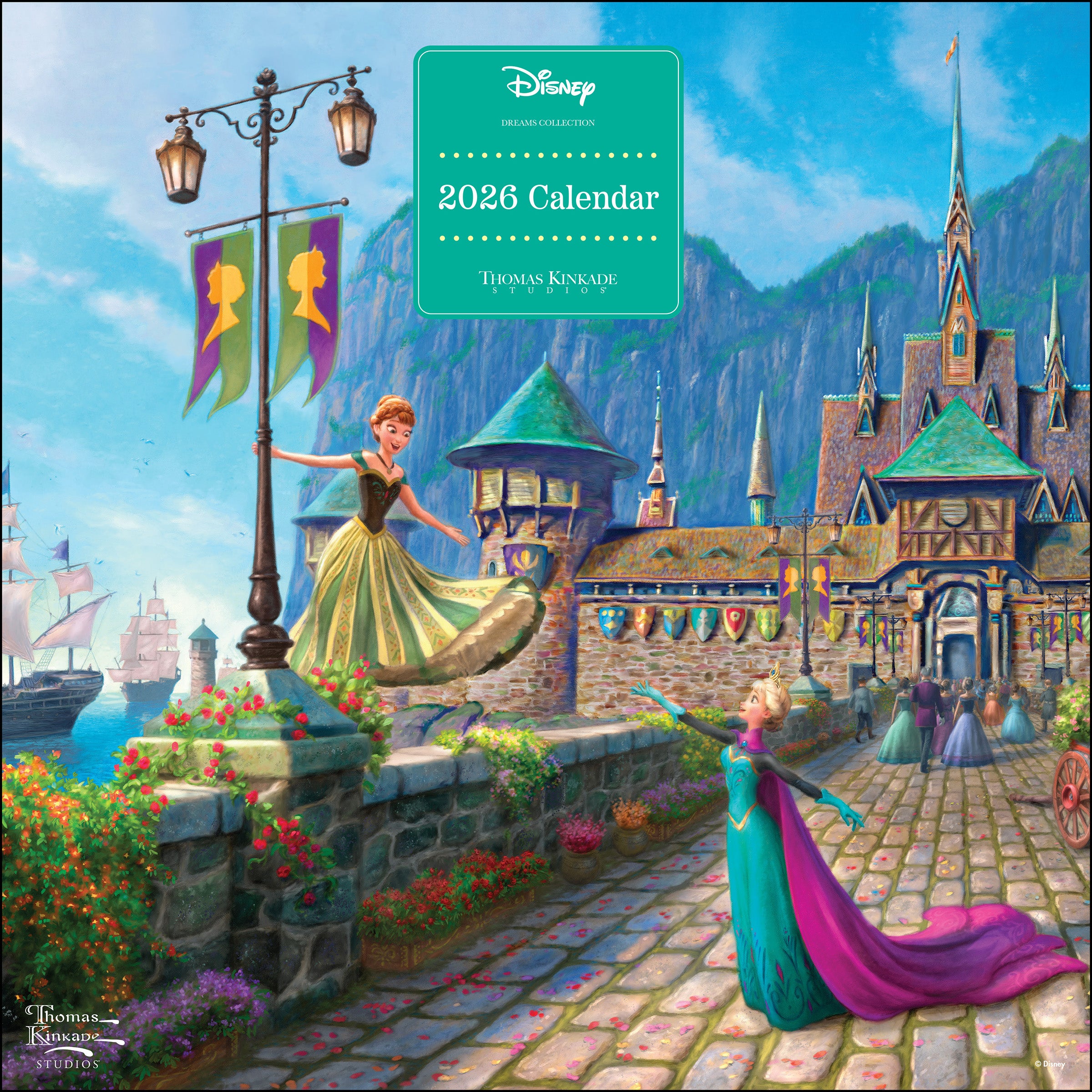 Disney Dreams Collection by Thomas Kinkade Studios 2026 Wall