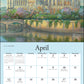 Thomas Kinkade Gardens of Grace 2026 Wall Calendar with Scripture